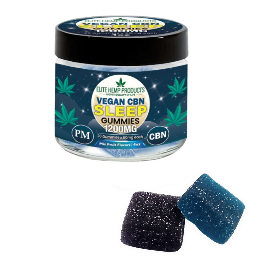 CBN Sleep Vegan Gummies 1200mg Sample