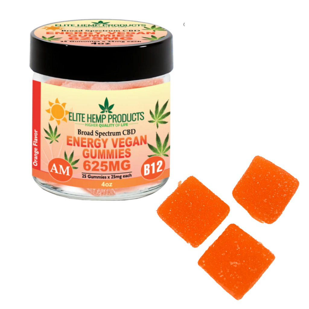 CBD Vegan Gummies 625mg Energy Sample