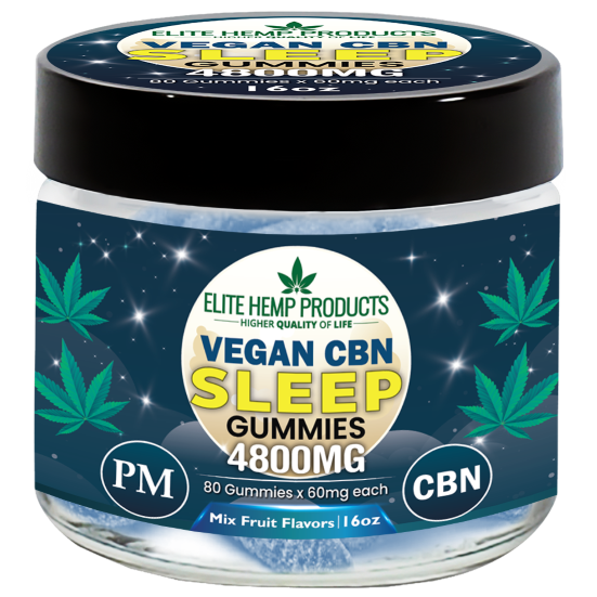 CBN Sleep Vegan Gummies 4800mg