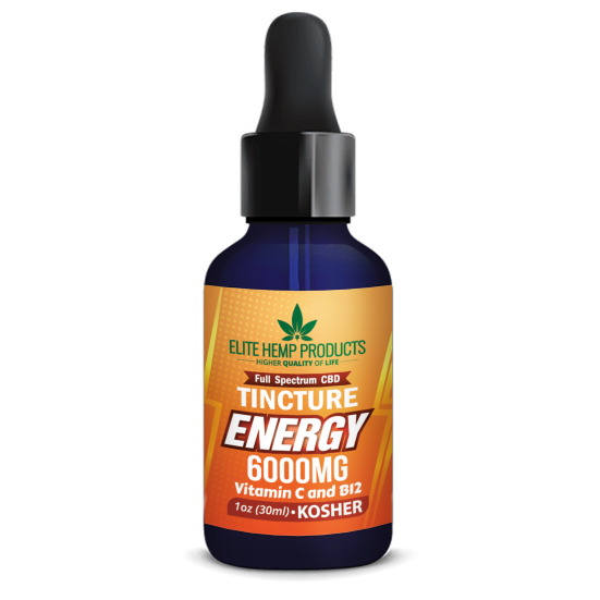 CBD Tincture 6000mg Energy