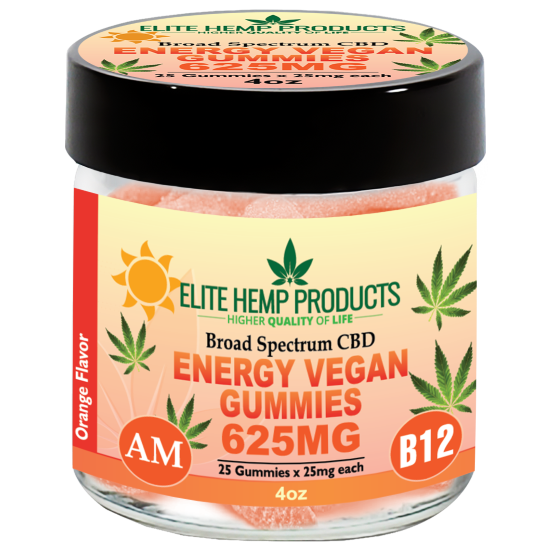 CBD Vegan Gummies 625mg Energy