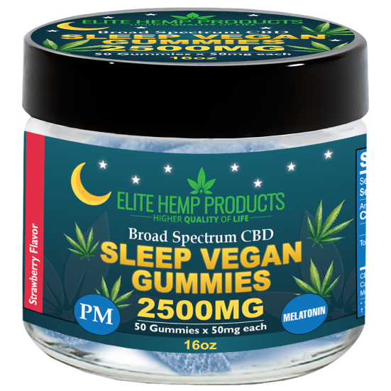 CBD Vegan Gummies 2500mg Sleep