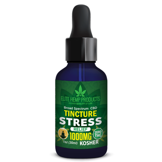 CBD Tincture Stress Relief 1000mg