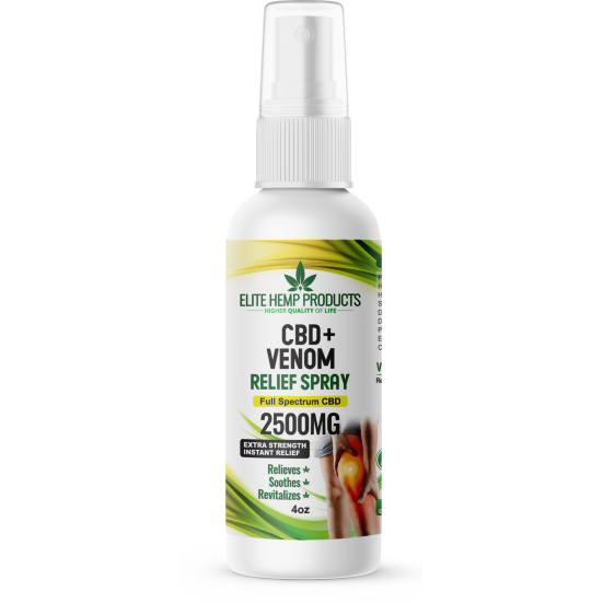 CBD+Venom Pain Relief Spray 2500mg