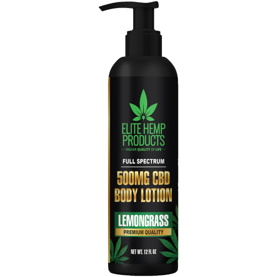 CBD Body Lotion Lemongrass – Elite CBD Products