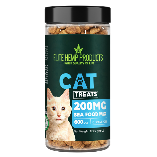 CBD Cat Treats 200mg - Seafood