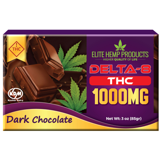 Delta 8 Chocolate 1000mg Dark