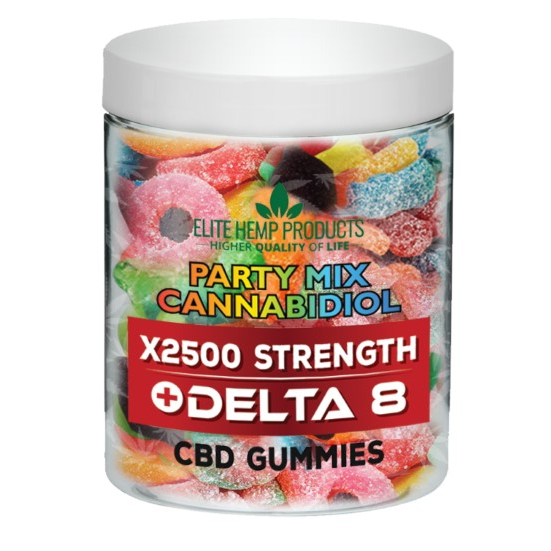 Delta 8 Mix Gummies X2500 Strength