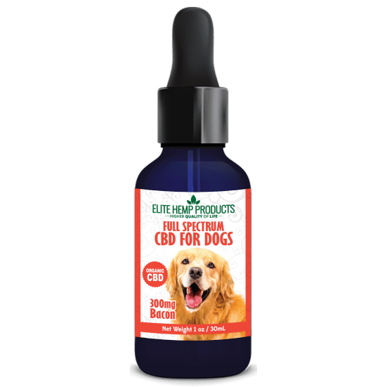 CBD Dog Tincture 300mg Bacon