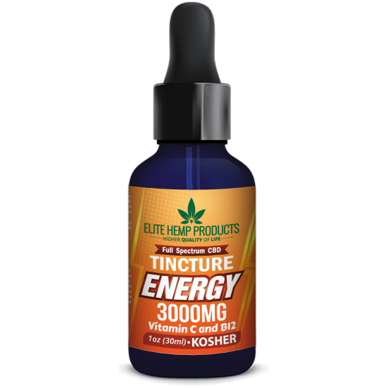 CBD Tincture 3000mg Energy