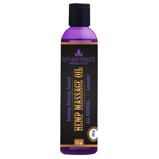 Hemp Massage Oil - Lavender