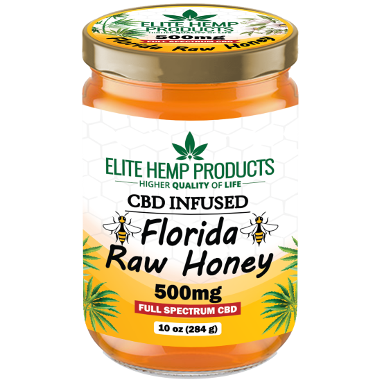 CBD Raw Honey 500mg