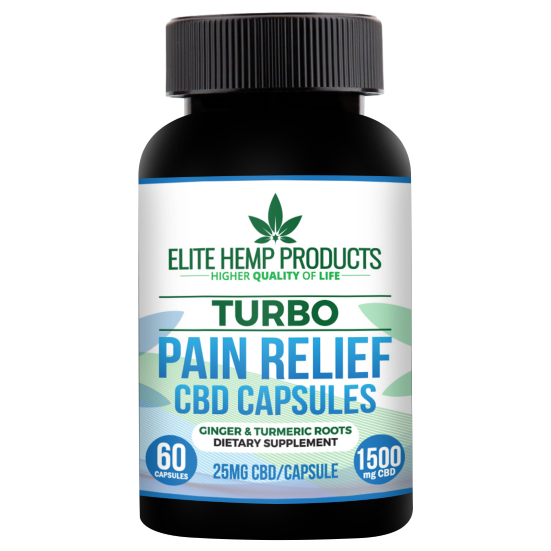 CBD Pain Relief Capsules 1500mg