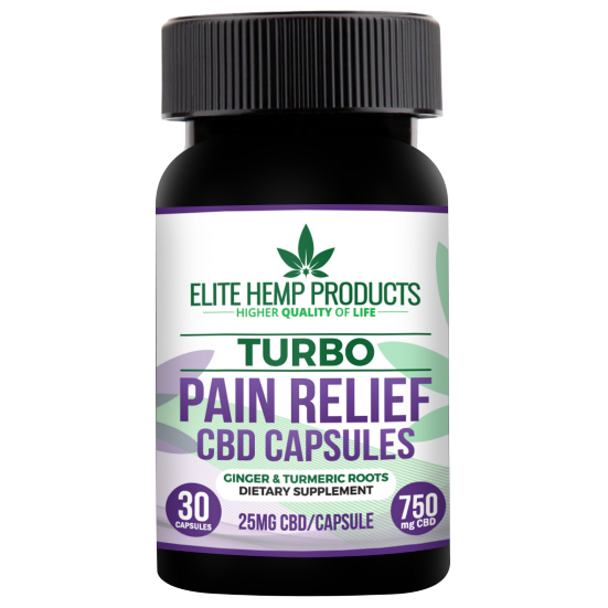 CBD Pain Relief Capsules 750mg