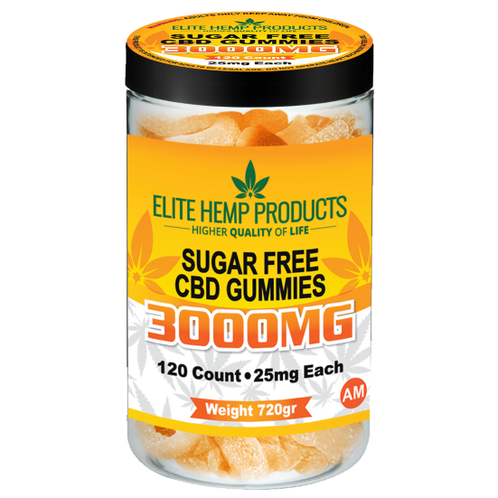 CBD Sugar Free Gummies 3000mg