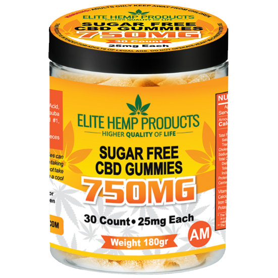 CBD Sugar Free Gummies 750mg