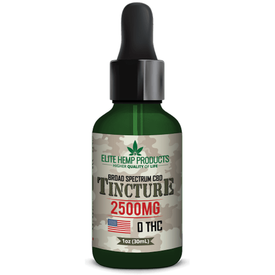 Broad Tincture – 2500 mg