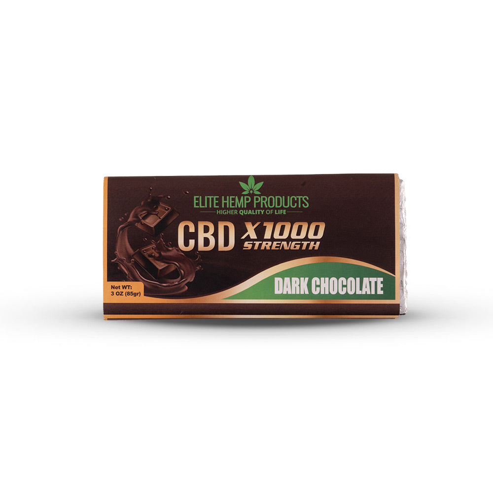 Elite CBD Chocolate – Dark Chocolate x1000