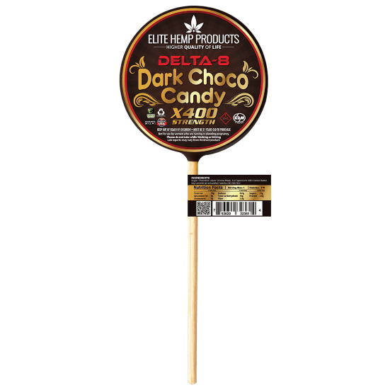 Delta-8 Dark Choco Candy x400