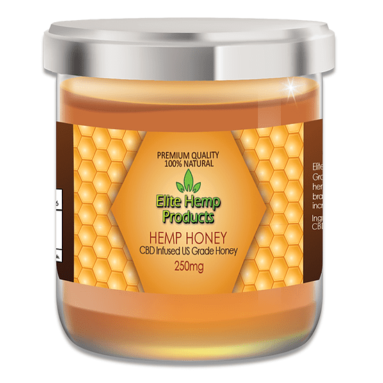 Elite CBD Honey – 250mg – 4 oz