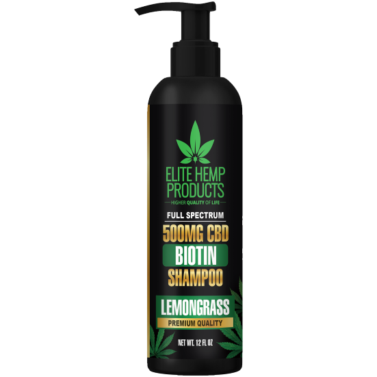 CBD Shampoo – Lemongrass 500mg
